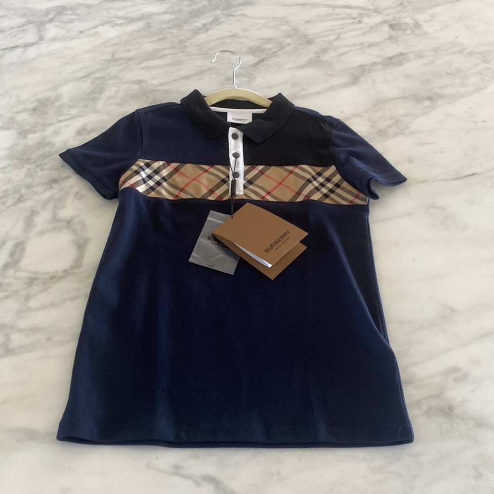 Boys Size 10 Burberry Shirt